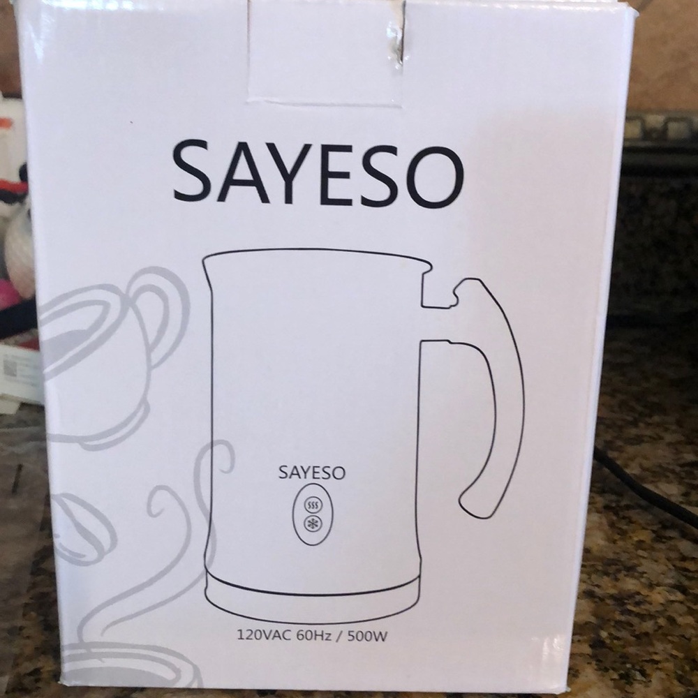 Sayeso milk frother